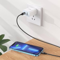 Kabelis USB C uz Lightning Hoco PD 20W 1 m X89 melns