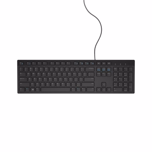 DELL KB216 tastatūra USB QWERTY US starptautiskā melna