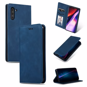 Futrālis Business Style Xiaomi Redmi A5/Poco C71 (173,45x79,35x8,45) tumši zils