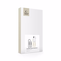 Tech-Protect FlexAir Chain MagSafe iPhone 16 apvalks - caurspīdīgs + 2 siksniņas (melna un taupe)
