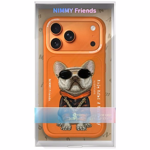 Nimmy Glasses Cool Dog iPhone 17 Pro macins - oranzs