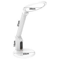 Galda lampa LED TB-20SAPLI bezvadu balta