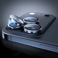 Rock Pure Series Kameras objektiiva stikls uz iPhone 17 kameras (2 gab.) melns