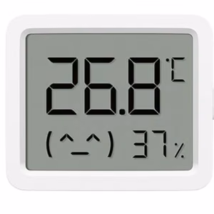 Xiaomi Smart Temperature and Humidity Monitor 3 Mini QBH4312GL – kompakts temperatūras un mitruma monitors, balts