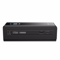 EcoFlow RAPID Powerbank 25000mAh, 170W (iebūvēti 100W kabeļi).