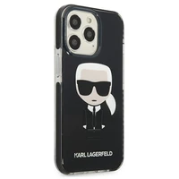 Karl Lagerfeld Iconik Karl apvalks iPhone 13 Pro / iPhone 13 - melns