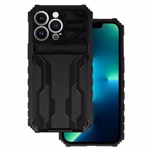 Tel Protect Combo viedtālruņa apvalks Iphone 13 Pro Max melns