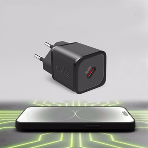 SBS TETRGAN1C20K 20W GaN Зарядное устройство USB-C с Power Delivery - чёрный