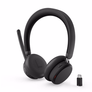 Lenovo ANC 6550 беспроводные наушники с оголовьем для офиса/колл-центра USB Type-C Bluetooth чёрный