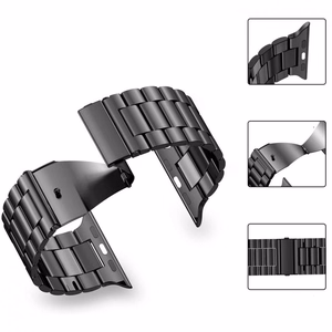 TECH-PROTECT STAINLESS APPLE WATCH 4 / 5 / 6 / 7 / 8 / 9 / SE / ULTRA 1 / 2 (42 / 44 / 45 / 49 MM) ЧЕРНЫЙ