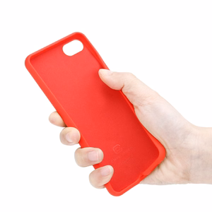 Crong Color Cover vāciņš ierīcei iPhone SE (2020 / 2022) / 8 / 7, sarkans