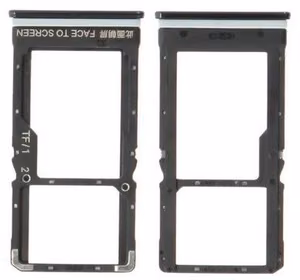 SIM kartes turētājs Xiaomi Poco X3/X3 NFC/X3 Pro, fantoma melns, oriģināls (servisa iepakojums)
