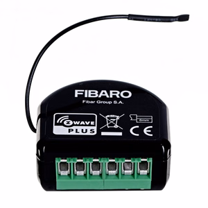 Fibaro Dimmer 2 elektriskais relejs Melns