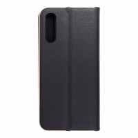 LUNA Book Gold viedtālruņa apvalks SAMSUNG A50 melns