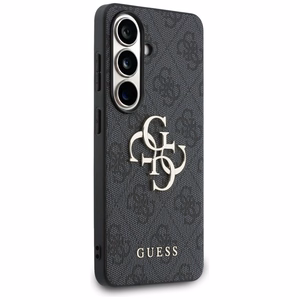 Guess 4G Big Metal Logo чехол для Samsung Galaxy S26 Plus чёрный