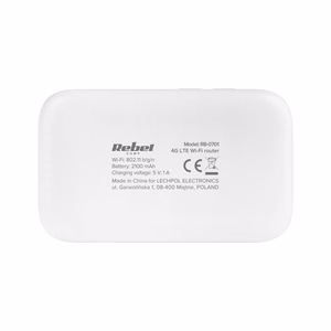 Rebel RB-0701 беспроводной роутер 2.4 ГГц 3G/4G