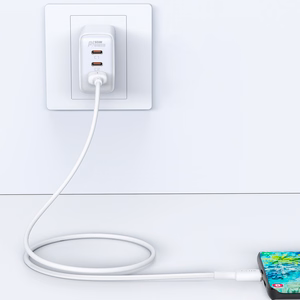Acefast USB kabelis - USB Type C 1.2m, 3A melns (C2-04 melns)