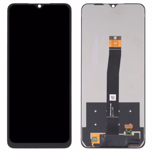 LCD ekrāns Xiaomi Redmi 10C/Poco C40 ar skārienekrānu melns ORG