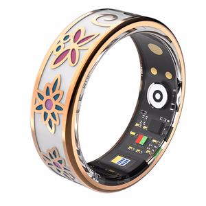 Forever Smartring Botanical SR-101 rozā zelts izmērs 8
