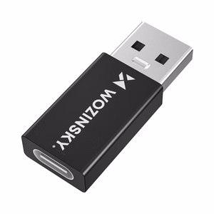 Wozinsky WAAC-01 USB-A - USB-C OTG adapteris – melns