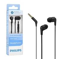 Austiņas ar vadu 3,5 mm ligzdu Philips TAE1105BK/00 melnas