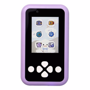 Spēļu konsole bērniem ar IPS displeju 2,4" ar pogām KDC-0027A violeta