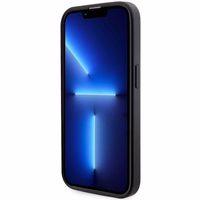 Guess GUHMP14XHGCFSEK iPhone 14 Pro Max 6.7" melns cietais apvalks GCube Stripes Magnētiskais