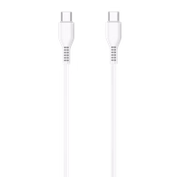 JELLICO kabelis KDS-30 USB-C - USB-C PD 60W 1M Balts