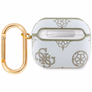 Guess GUA3PG4GPH AirPods 3 apvalks balts 4G Hook