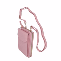 Adīts maciņš telefonam GCW12 rozā