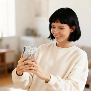 Tech-Protect Wallet чехол для Samsung Galaxy A57 5G цветочный принт