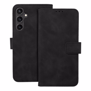 TENDER grāmatas viedtālruņa apvalks SAMSUNG S23 FE melns