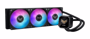 ASUS TUF Gaming LC III 360 ARGB LCD procesora visintegrētais šķidruma dzesētājs 12 cm melns 1 gab.