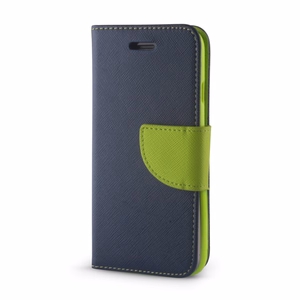 Smart Fancy futrālis priekš Motorola Moto E22 green-blue