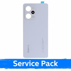 Aizmugurējais vāks saderīgs ar Xiaomi Redmi Note 12 Pro 5G / Polar White / (Service Pack)
