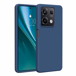 Etteri Silicone чехол Xiaomi Redmi Note 13 5G темно-синий