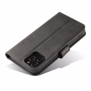 Magnet Case elegant case case cover with a flap and stand function Oppo Find X5 Pro black