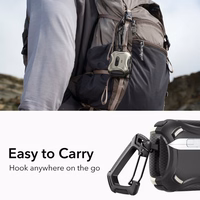 ESR Cyber FlickLock MagSafe macins priekš AirPods Pro 3 - Sudraba