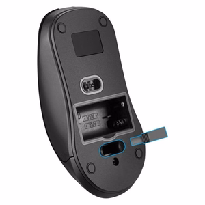 PELE DEFENDER NEXUS MS-195 RF klusā melna