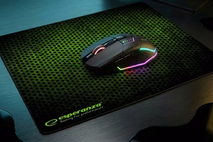 Esperanza EA146G Black,Green Gaming mouse pad