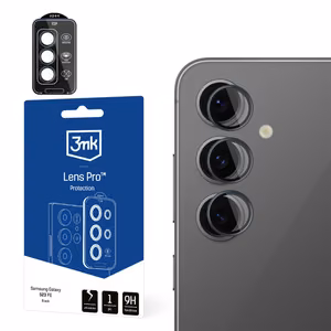 3mk Lens Protection Pro закалённое стекло для Samsung Galaxy S24 FE - чёрный
