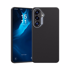 Benks Magnetic Armor Pro Kevlar metāla rāmis maciņš 600D G048 priekš Samsung Galaxy S26 melns