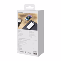 Portatīvais lādētājs Baseus Airpow 10000mAh 20W (balts)
