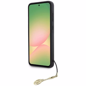 Guess 4G Charms Collection apvalks Samsung Galaxy A36 - Brūns