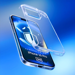 3mk Just20g Caurspīdīgs apvalks Apple iPhone 16 Pro - caurspīdīgs