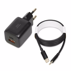 iBOX C-42 GaN PD33W Sienas lādētājs, Melns