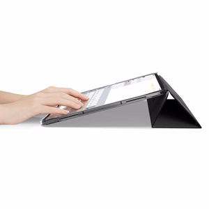 Spigen Liquid Air Folio macins priekš iPad Pro 13 7 / 8 / 2024-2025 - Melns