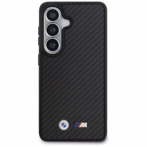 BMW M Kevlar Logo MagSafe Case for Samsung Galaxy S26 - Black
