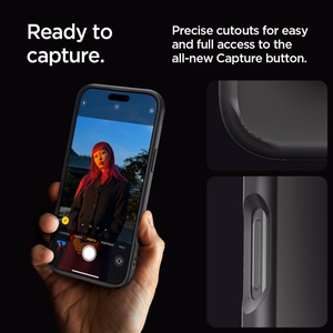 Spigen Ultra Hybrid apvalks iPhone 16 Pro Max - matēts melns