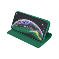 Futrālis Smart Senso Samsung A145 A14 4G/A146 A14 5G tumši zaļš